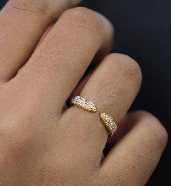 Claw Ring-Rings-Anushka Jain Jewellery