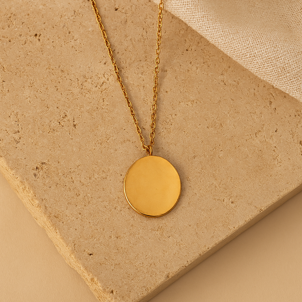 Coin Necklace-Pendants-Anushka Jain Jewellery