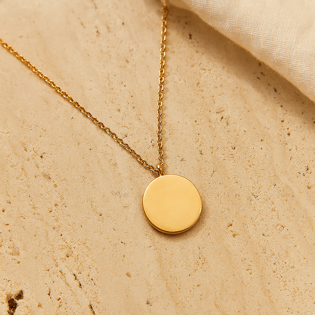 Coin Necklace-Pendants-Anushka Jain Jewellery