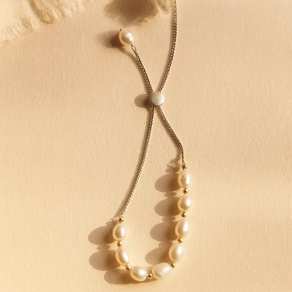 Cove Pearl Bracelet-Bracelets-Anushka Jain Jewellery