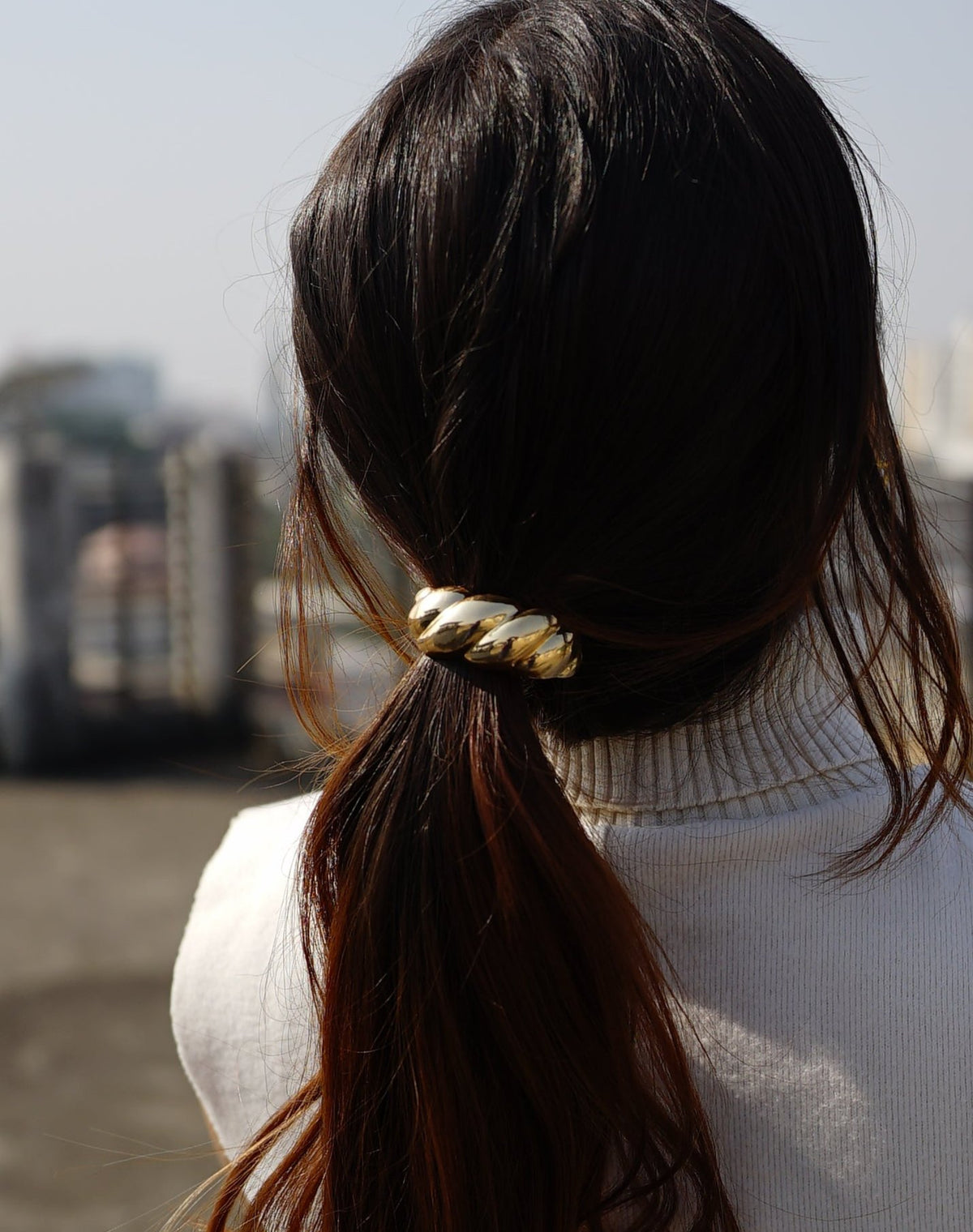 Croissant Pony Cuff-Anushka Jain Jewellery