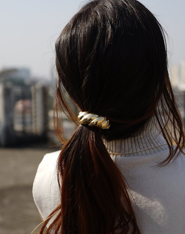 Croissant Pony Cuff-Anushka Jain Jewellery