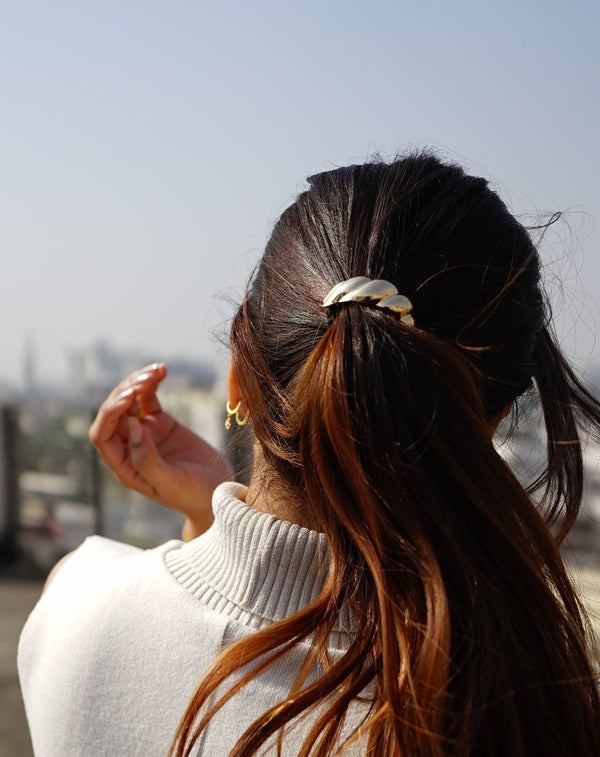 Croissant Pony Cuff-Anushka Jain Jewellery