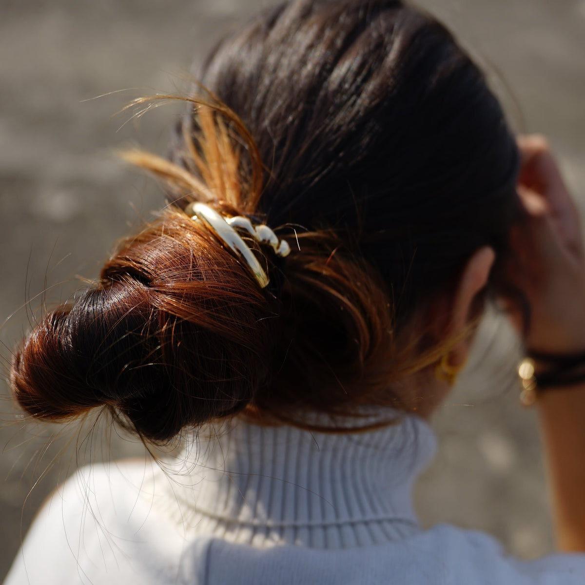 Crossed Pony Cuff-Anushka Jain Jewellery