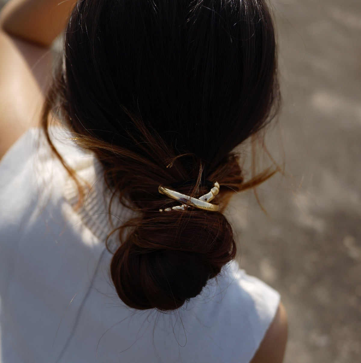 Crossed Pony Cuff-Anushka Jain Jewellery