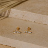 Curved Diamond Studs