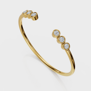 Tri Diamond Cuff