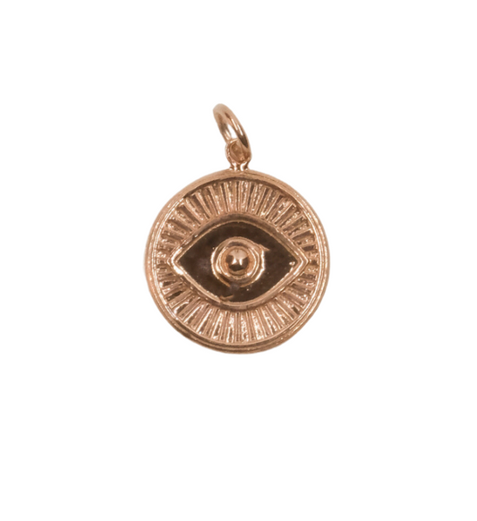 Evil Eye Coin ﻿Charm