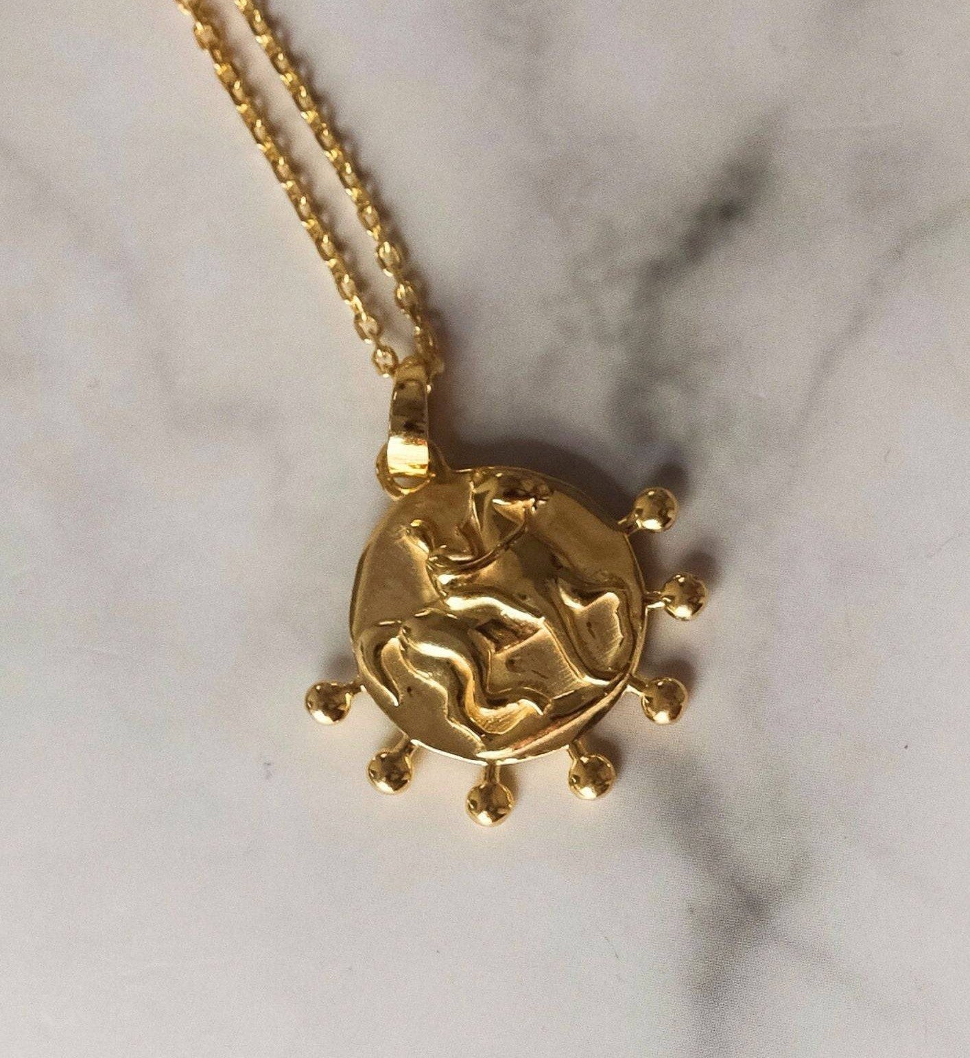 Power Medallion Necklace