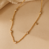 Delicate Diamond Necklace