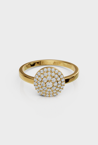 Diamond Circle Ring