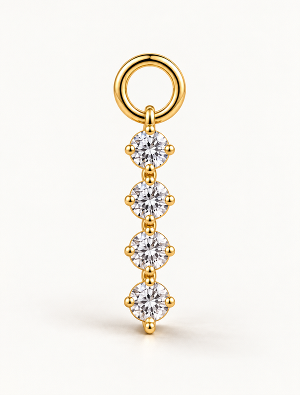 Diamond Drop Charms