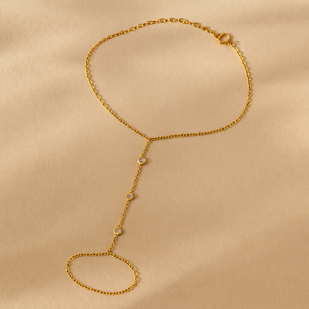 Diamond Hathfool-Bracelets-Anushka Jain Jewellery