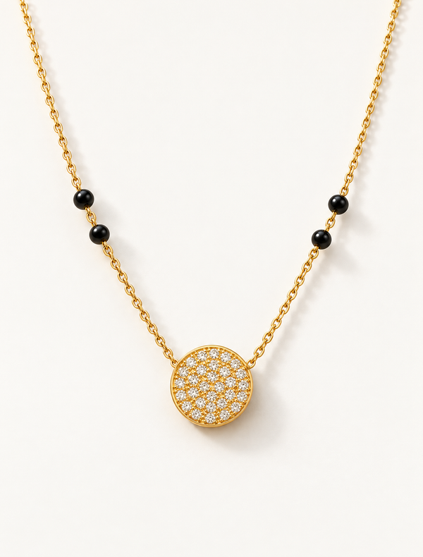 Diamond Pave Mangalsutra