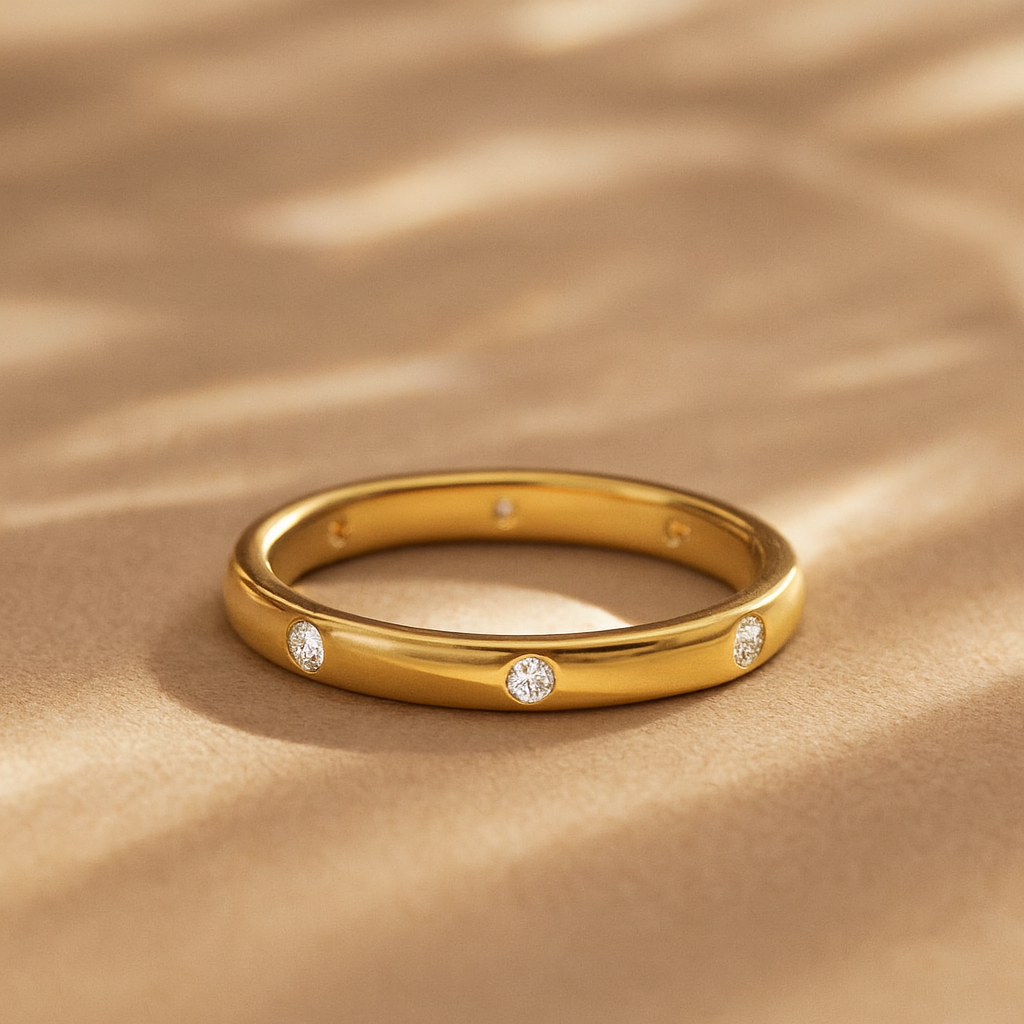 Diamond Pave Ring-Rings-Anushka Jain Jewellery