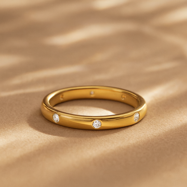 Diamond Pave Ring-Rings-Anushka Jain Jewellery