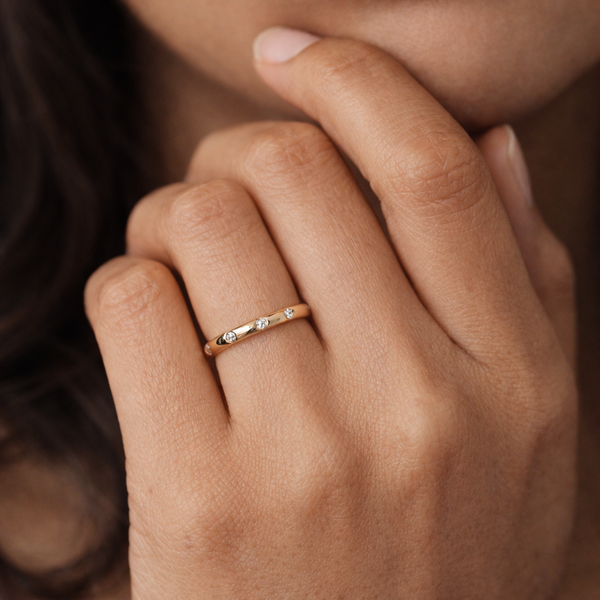 Diamond Pave Ring-Rings-Anushka Jain Jewellery
