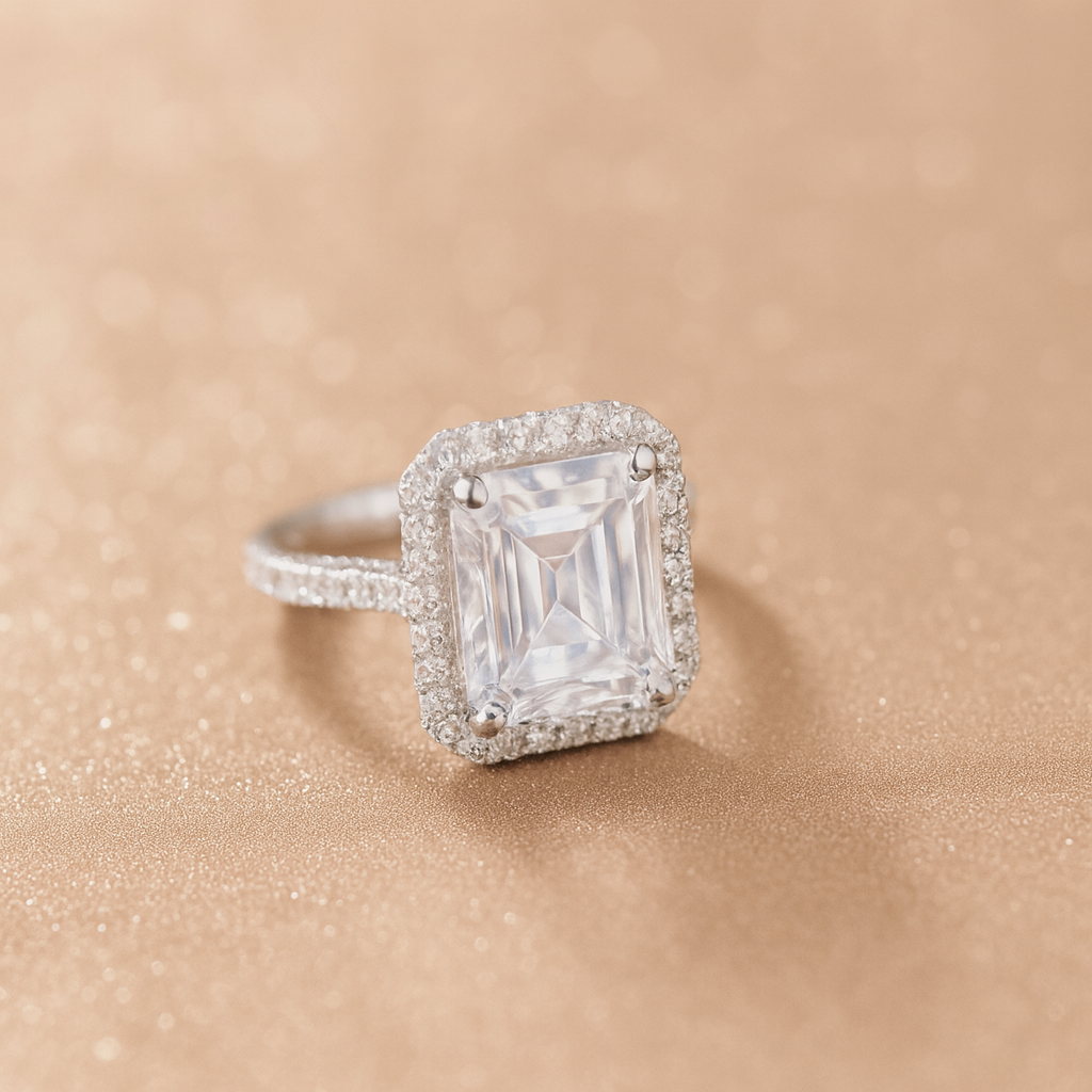 Diamond Solitare Ring-Rings-Anushka Jain Jewellery