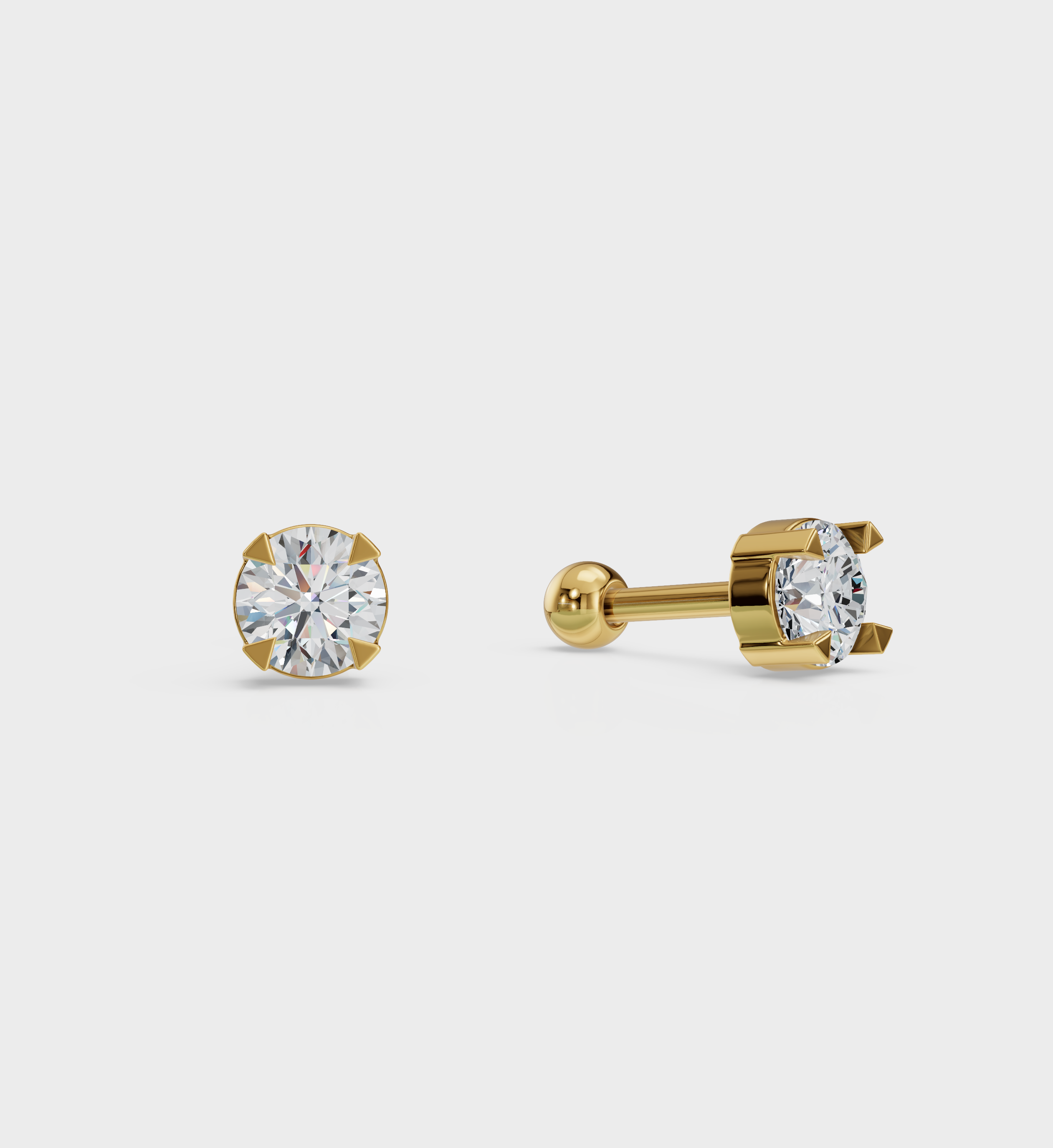 Diamond Studs-Studs-Anushka Jain Jewellery