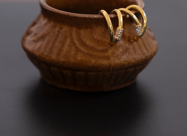 Double Row Ear Cuff-Ear Cuffs-Anushka Jain Jewellery