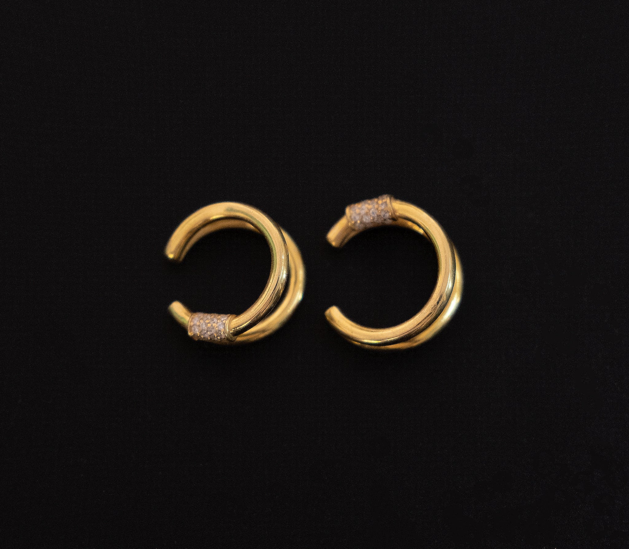 Double Row Ear Cuff-Ear Cuffs-Anushka Jain Jewellery