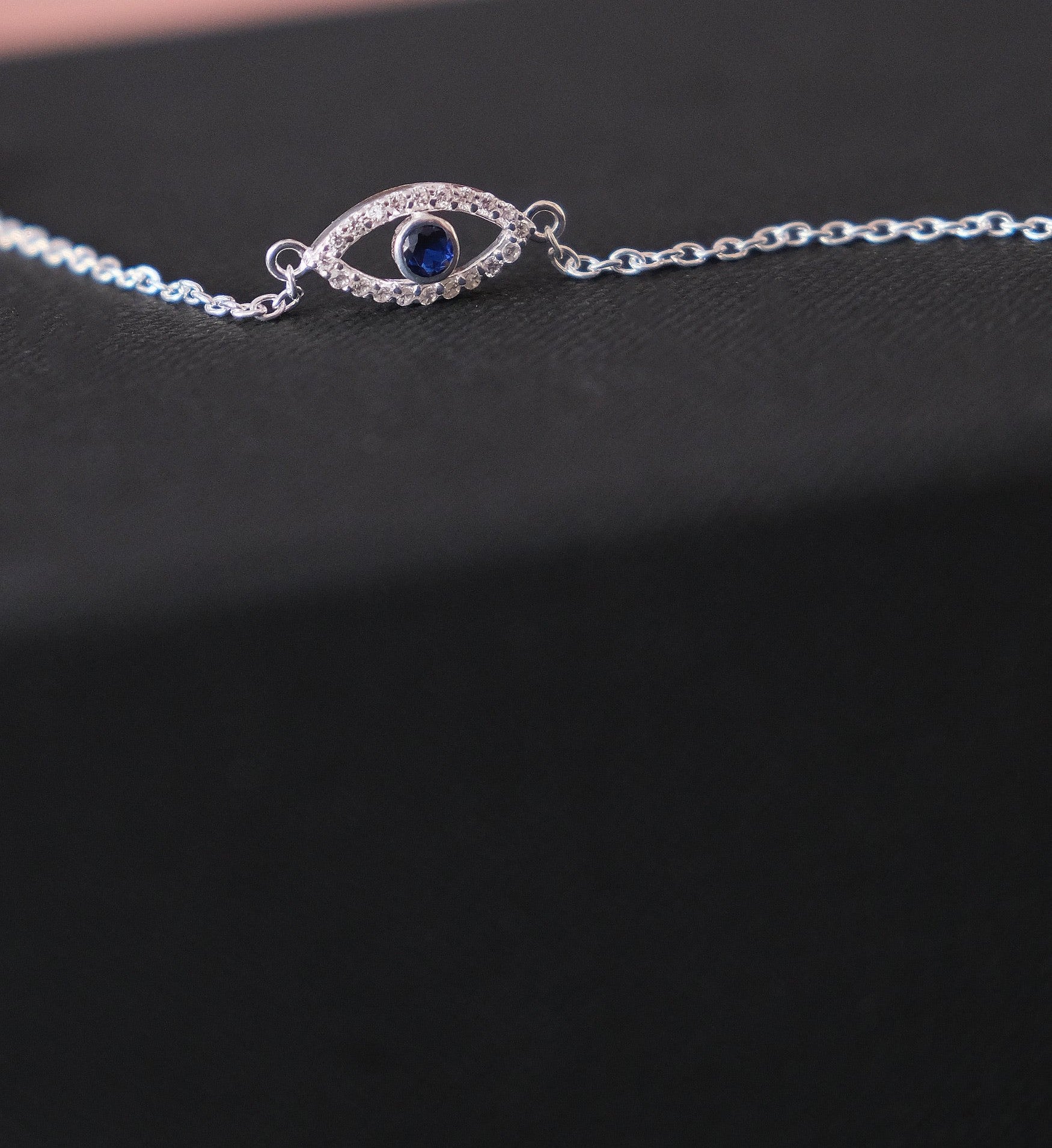 Blue Evil Eye Bracelet