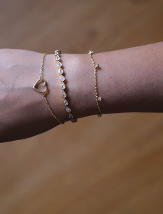 Drop Diamond Bracelet