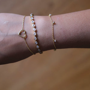 Drop Diamond Bracelet