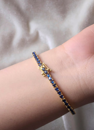 Sapphire Tennis Bracelet