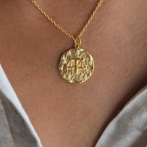 Libra Zodiac Necklace