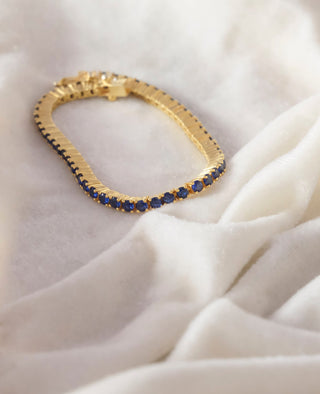 Sapphire Tennis Bracelet