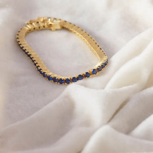 Sapphire Tennis Bracelet