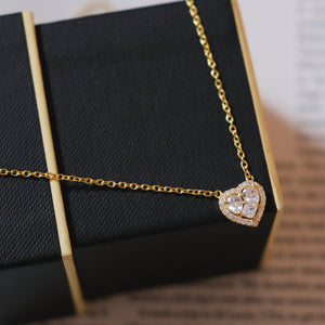 Diamond Heart Necklace