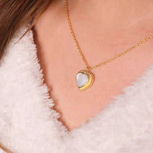 Heart Stone Necklace