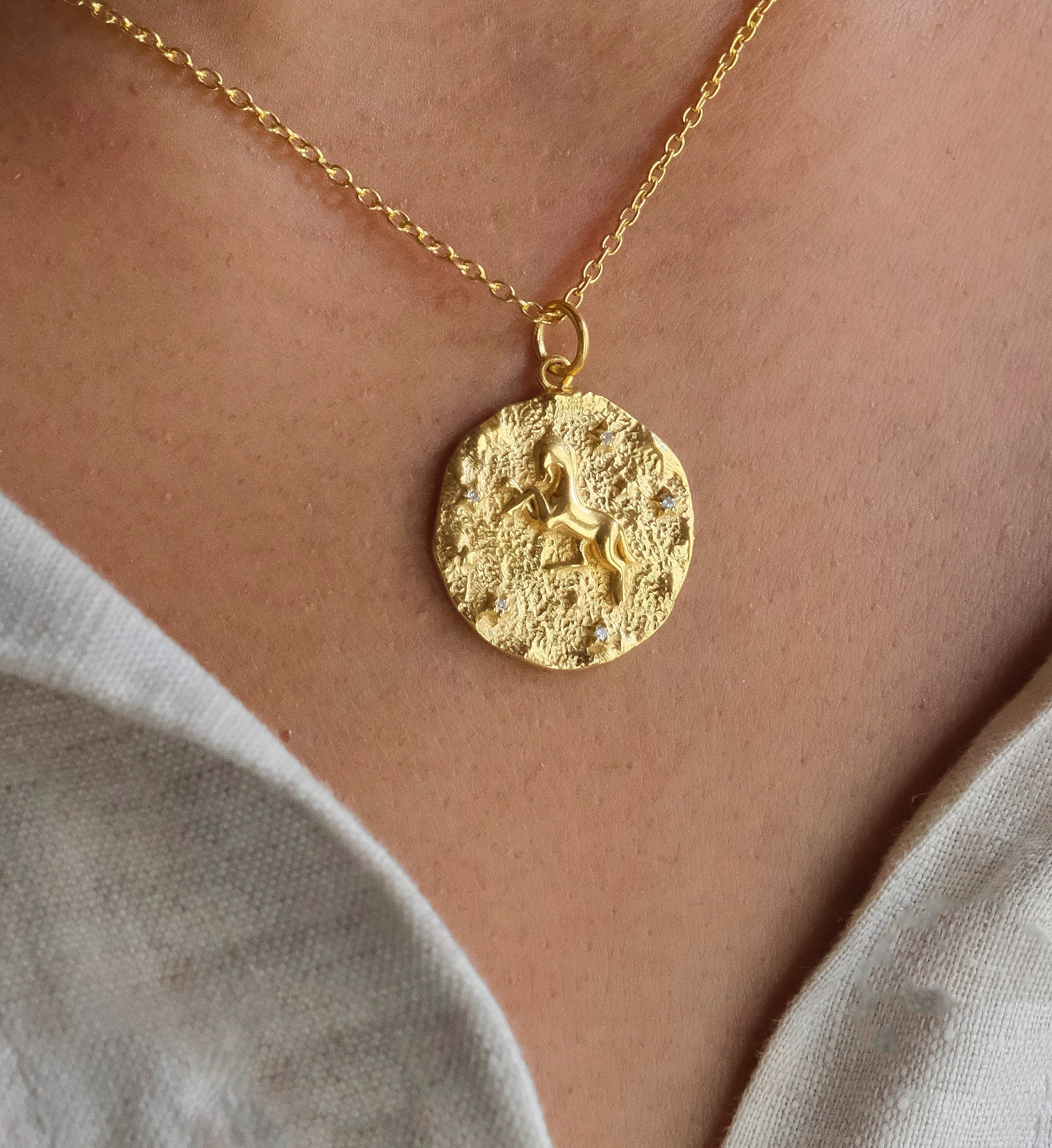 Aries Zodiac Necklace