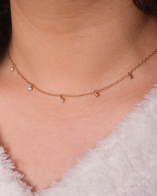 Drop Diamond Necklace