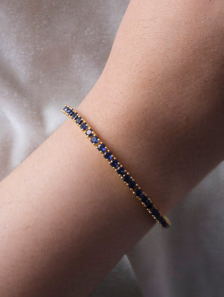 Sapphire Tennis Bracelet