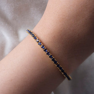 Sapphire Tennis Bracelet