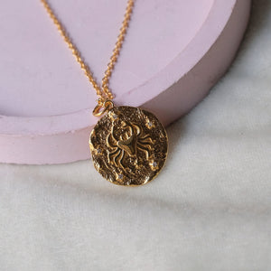 Cancer Zodiac Necklace