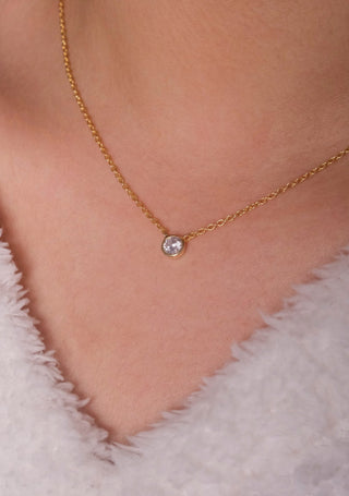 Solo Diamond Necklace