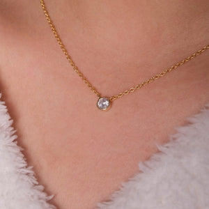 Solo Diamond Necklace