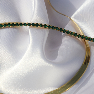 Emerald Tennis Bracelet