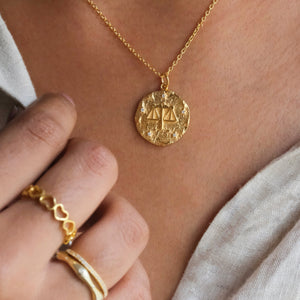 Libra Zodiac Necklace