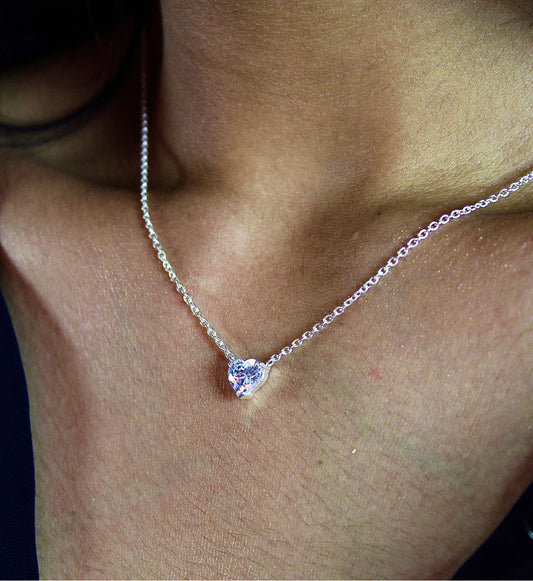 Heart Diamond Necklace