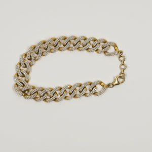 Cuban Diamond Bracelet