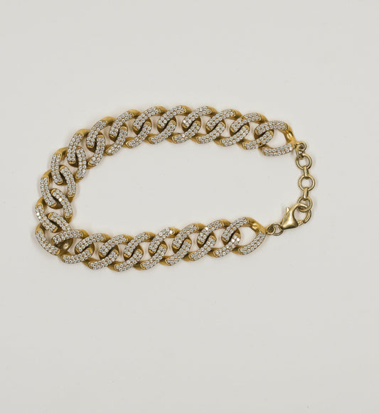 Cuban Diamond Bracelet