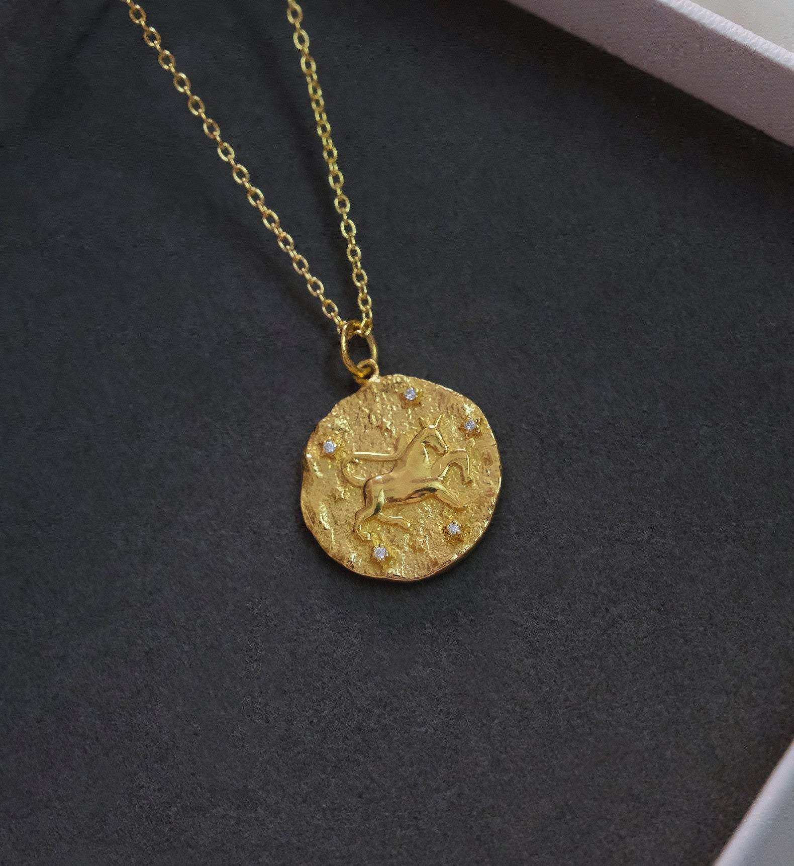 Taurus Zodiac Necklace