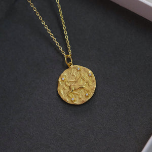 Taurus Zodiac Necklace