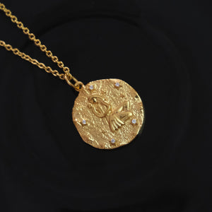 Virgo Zodiac Necklace