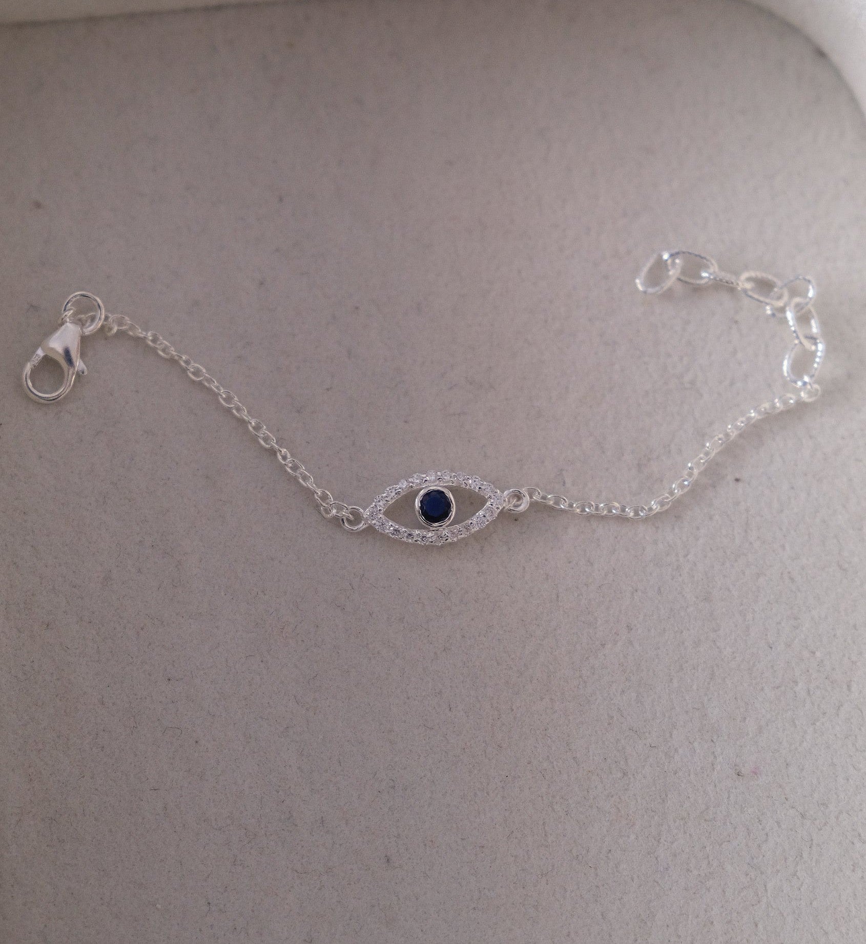 Blue Evil Eye Bracelet